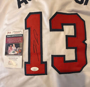 Ronald Acuña Jr. autograph on #13 with JSA certificate CD03976