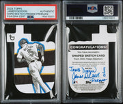 2024 Topps Shaped Freddie Freeman Sketch Card