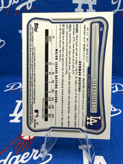 2025 Bowman Chrome Alex Freeland RC Blue Mojo Refractor #169/175 #70 Dodgers Rookie
