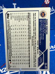 2023 Topps Chrome Mark Vientos RC Auto Refractor #RA-MV Numbered 192/499 New York Mets Raw