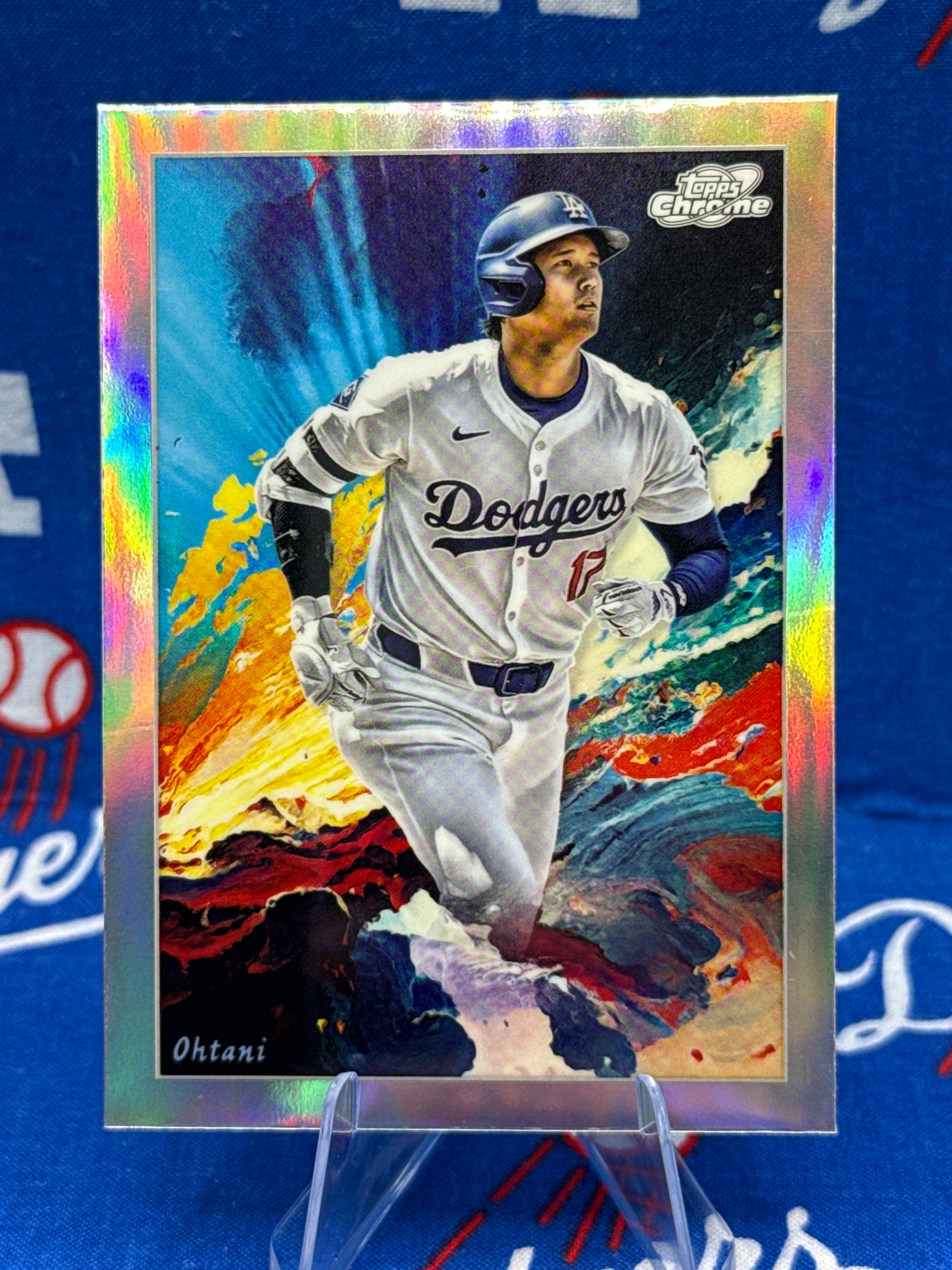 2024 Topps Chrome Shohei Ohtani STN-17 Stars of the New Era Los Angeles Dodgers