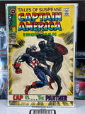 Tales of Suspense #98 — Marvel Comics (February 1968) — Cap vs. The Panther — Silver Age Key — Raw/Ungraded