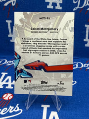 2026 Topps Chrome Colson Montgomery Graffiti Refractor RC #WST-24 Chicago White Sox