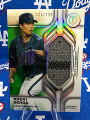 2026 Topps Tribute Kodai Senga Tributaries Relic #T-KS City Connect /199 #026