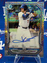 2025 Bowman Chrome James Tibbs III BMA-JT Mojo Refractor Auto back