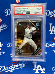 Riley Greene 2019 Bowman Draft Chrome 1st Bowman #BDC-50 PSA 9 MINT — Detroit Tigers
