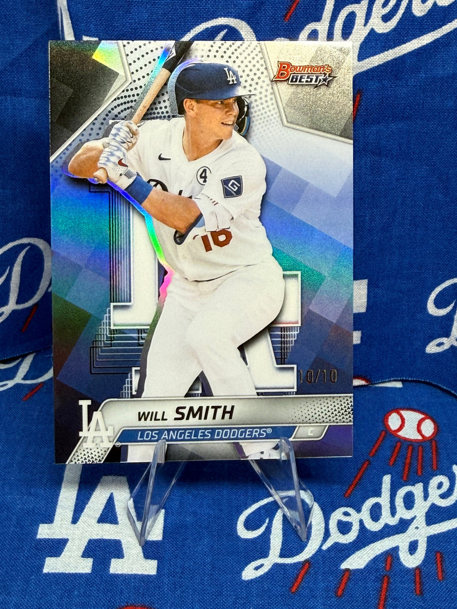 2025 Bowman's Best Will Smith #23 Numbered 10/10 Los Angeles Dodgers - FINAL COPY!