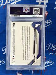 2025 Topps Now Yoshinobu Yamamoto #870 PSA GEM MT 10 NLCS Los Angeles Dodgers P