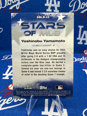 2025 Topps Stars of MLB Yoshinobu Yamamoto Green Foil Parallel #37/99 SMLB-43