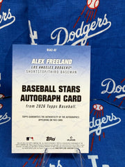 2026 Topps Baseball Stars Autograph Alex Freeland RC #BSA2-AF Los Angeles Dodgers