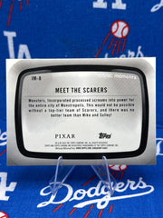 2026 Topps Chrome Pixar Iconic Moments - Meet the Scarers: Monsters, Inc. #IM-8