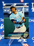 2021 Choice Everett AquaSox Julio Rodríguez #02 Minor League Card Seattle Mariners Prospect Raw