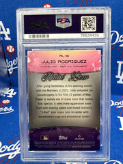 2022 Topps Ben Baller Chrome Julio Rodriguez #RL-9 Ridin' Low RC — PSA GEM MT 10 (Cert #76534439)