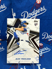 2026 Topps Baseball Stars Autograph Alex Freeland RC #BSA2-AF Los Angeles Dodgers