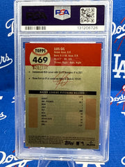 2022 Topps Chrome Platinum Anniversary Luis Gil RC PSA 9 - Platinum Toile White/Blue Refractor #469