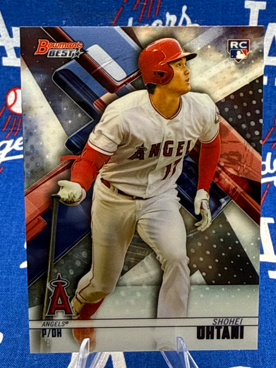 2018 Bowman's Best Shohei Ohtani RC #1 Rookie Card Los Angeles Angels Raw