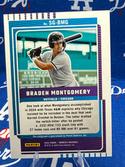 2025 Panini Donruss Baseball Braden Montgomery Signature Series Auto #SG-BMG 10/35 Chicago White Sox
