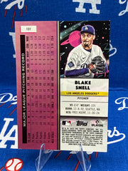 2025 Topps Chrome Blake Snell Gold Mojo Refractor #131 02/50 Los Angeles Dodgers