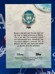 2026 Topps Chrome Disney Pua #MN-3 Moana 10th Anniversary Insert