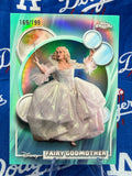 2026 Topps Chrome Disney Fairy Godmother #180 Green Refractor Numbered 169/199 Cinderella