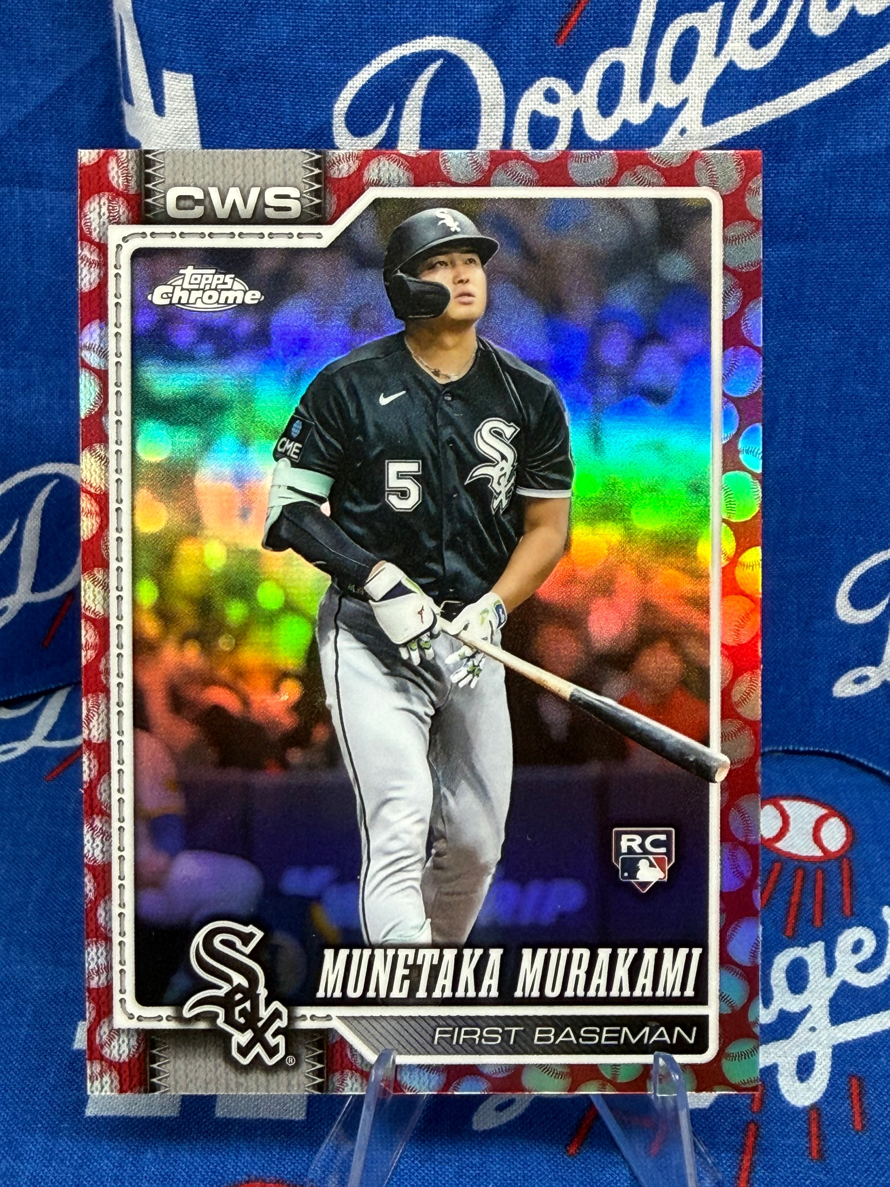 2026 Topps Chrome Munetaka Murakami RC #274 SP Baseball Seams Chicago White Sox