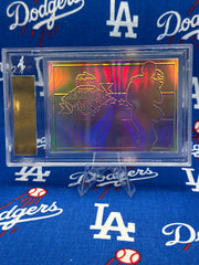 Gabriel Moreno 2021 Leaf Metal Draft National Pride Auto Pre-Production Proof Prismatic Gold 1/1