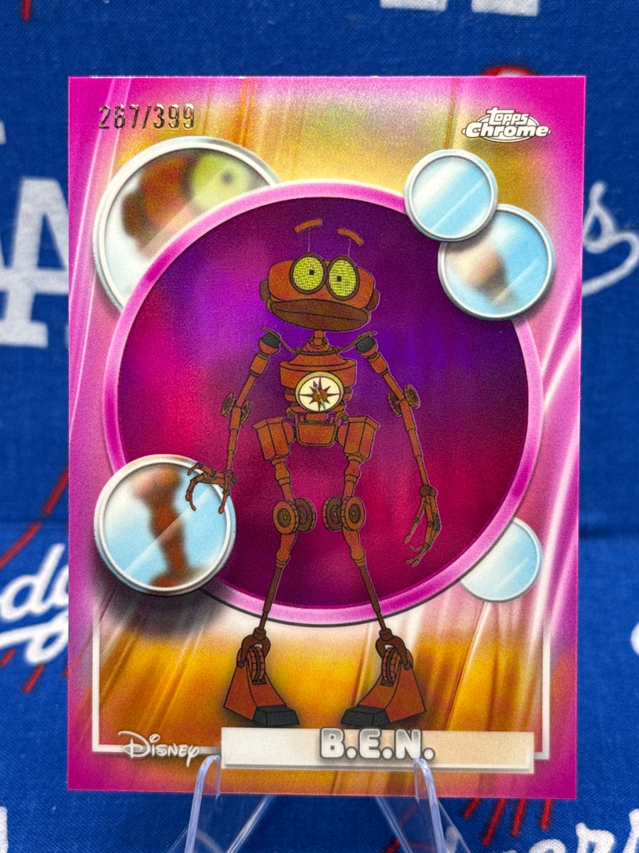 2026 Topps Chrome Disney B.E.N. #64 Pink Refractor /399