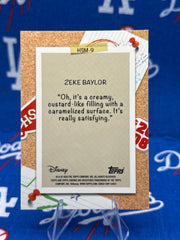 2026 Topps Chrome Disney Channel Throwback - Zeke Baylor #HSM-9 Call Backs