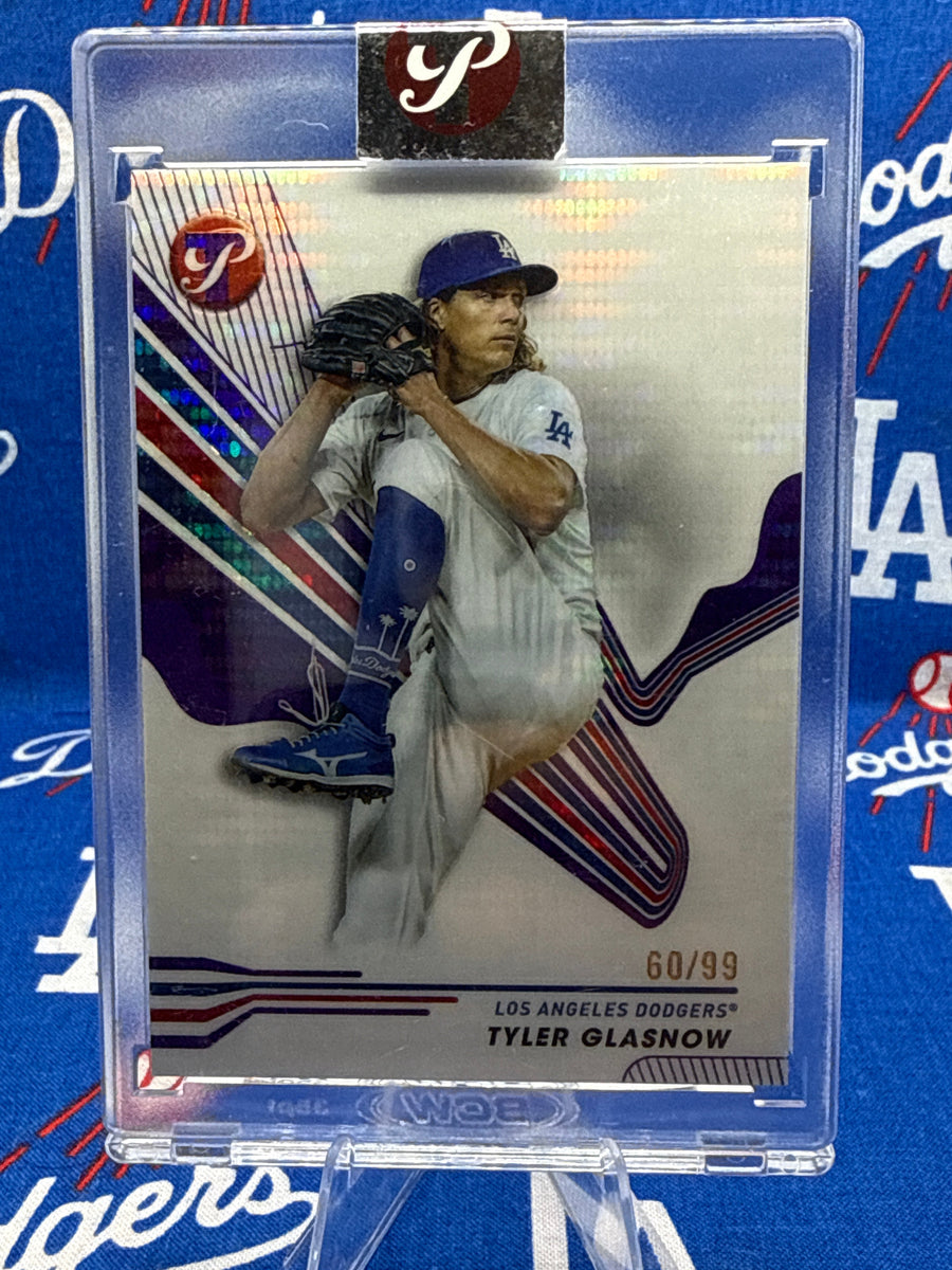 2024 Topps Pristine Tyler Glasnow #249 Numbered 60/99 Los Angeles Dodgers