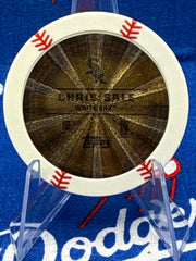 2014 Topps Chipz #NNO Chris Sale — Holo Gold SSP White Border | Chicago White Sox