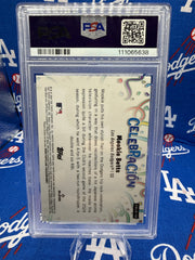 2024 Topps Chrome Update Mookie Betts #13 Celebración — PSA GEM MT 10 (Cert #111065638)