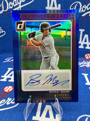2025 Panini Donruss Baseball Braden Montgomery Signature Series Auto #SG-BMG 10/35 Chicago White Sox