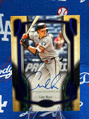 2026 Topps Tier One - Coby Mayo #BOA-CMA Break Out Autograph /99 Baltimore Orioles