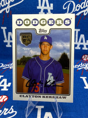 2020 Topps Series One Clayton Kershaw Rookie Card Retrospective RC Logo Medallion #RCR-CK Los Angeles Dodgers
