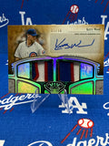 Kerry Wood 2026 Topps Tier One Autographed Dual Patch Card #01/10 — AT1R-KW