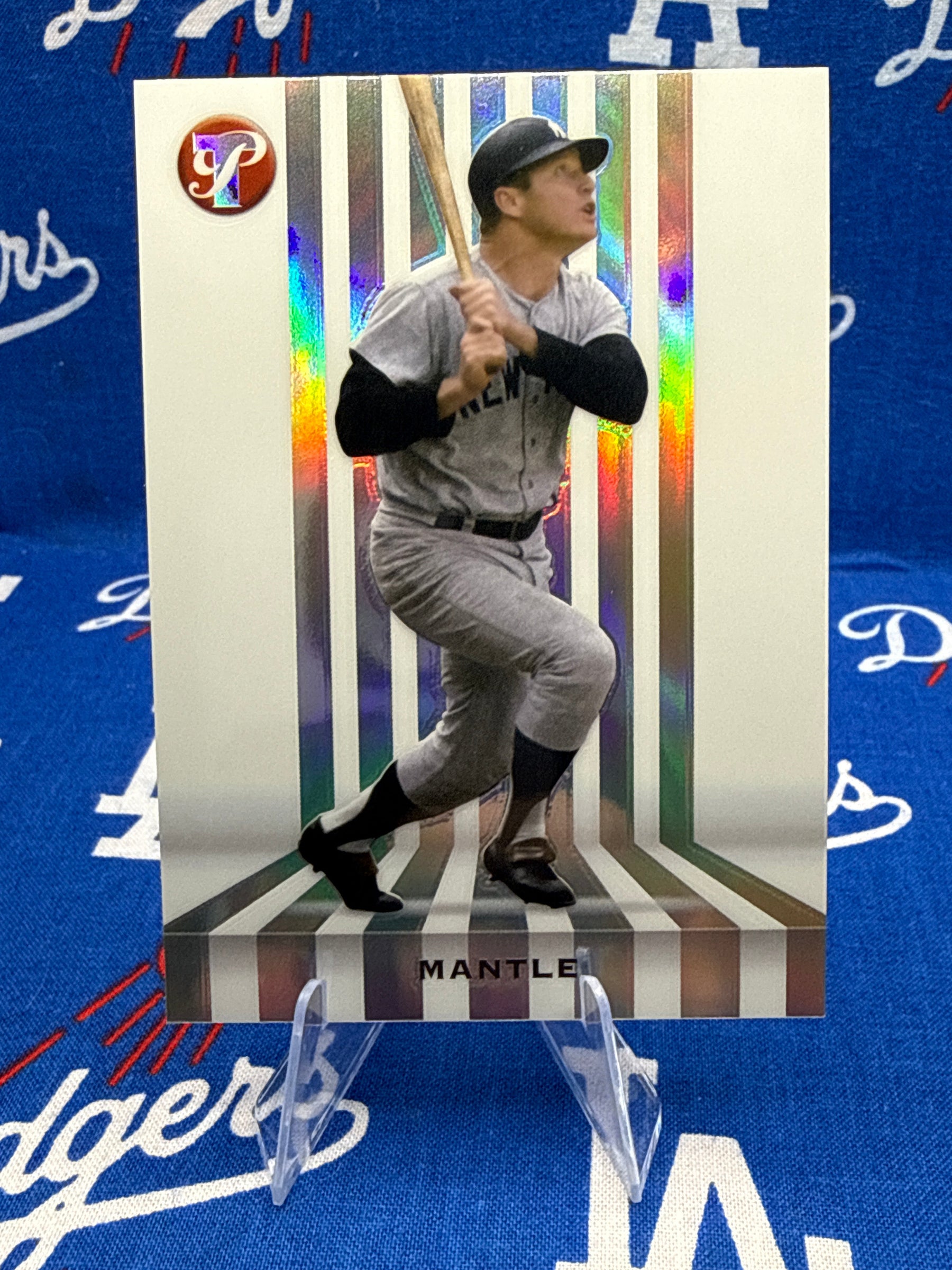 2026 Topps Pristine Mickey Mantle Spotless Insert #S-15 New York Yankees