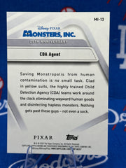 2026 Topps Chrome Disney Pixar CDA Agent #MI-13 Monsters Inc. 25th Anniversary Insert