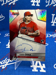 2025 Bowman's Best Caden Dana Refractor RC Auto #B25-CD Los Angeles Angels