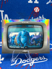 2026 Topps Chrome Pixar Iconic Moments - Meet the Scarers: Monsters, Inc. #IM-8