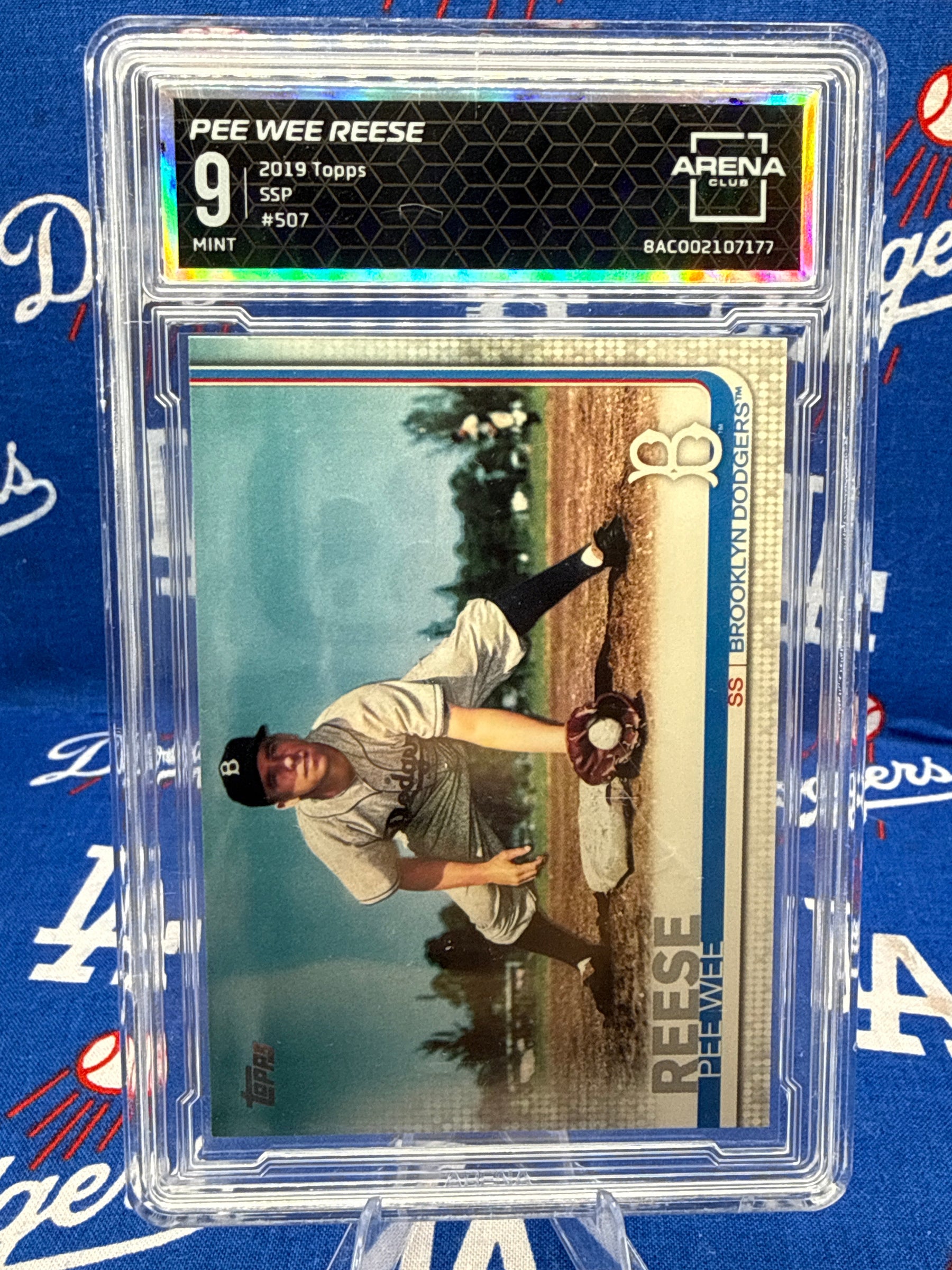 2019 Topps Series 2 Pee Wee Reese #507 SSP - Arena Club 9 MINT