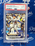 2025 Topps Now Yoshinobu Yamamoto #870 PSA GEM MT 10 NLCS Los Angeles Dodgers P