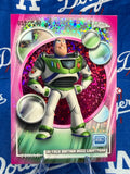 2026 Topps Chrome Pixar Buzz Lightyear #200 Hi-Tech Edition Pink Sparkle Refractor 059/250 Debut