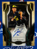 2026 Topps Tier One - Jacob Misiorowski #BOA-JMI Break Out Autograph /99 Milwaukee Brewers