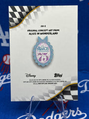 2026 Topps Chrome Disney Alice in Wonderland #AW-8 Original Concept Art 75th Anniversary Insert