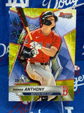 2025 Bowman's Best Roman Anthony #TP-16 Gold Refractor Numbered 30/75 Boston Red Sox OF