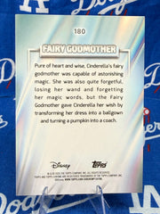 2026 Topps Chrome Disney Fairy Godmother #180 Green Refractor Numbered 169/199 Cinderella