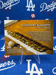 2026 Topps Chrome Perspectives Yoshinobu Yamamoto #P-4 Refractor