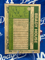 2026 Topps Heritage Brady House RC #153 Black Chrome Refractor Numbered 66/77 Washington Nationals