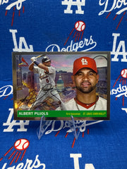 2025 Topps Chrome Platinum Albert Pujols Facsimile Auto #55CV-69 St. Louis Cardinals