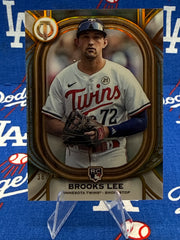 2025 Topps Tribute Brooks Lee RC #89 Rookie Acclimation Numbered 38/75 Minnesota Twins Raw